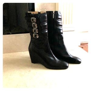 Icon women’s bombshell motorcycle boots